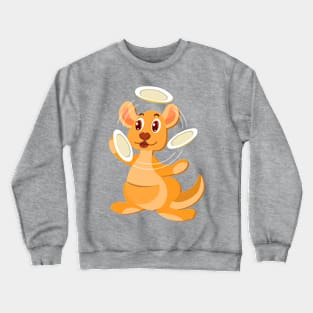 Circus Kangaroo Crewneck Sweatshirt